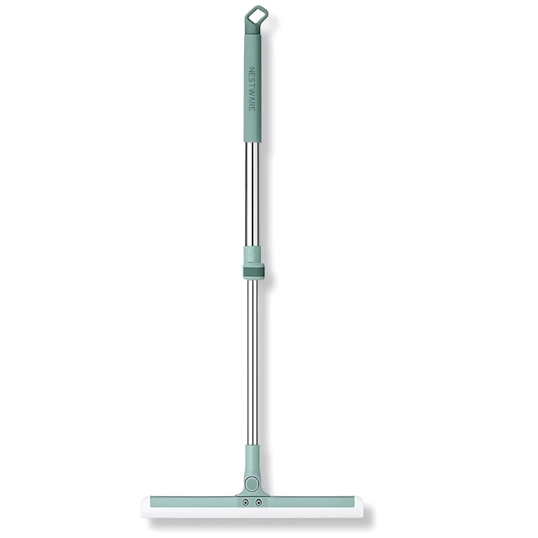 20145 Magic Broom Sweeper with Extendable Handle , Silicone Floor Wiper for Wet and Dry Cleaning