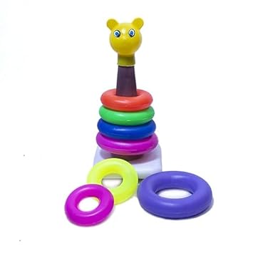 1002 Teddy Ring Toy, 7 Rings
