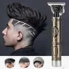 10085 Vintage T9 Trimmer for Men Electric USB Charging Beard Trimmer for Men Wireless Rechargeable
