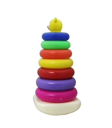 1002 Teddy Ring Toy, 7 Rings