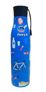 GBT-8377 Football Theme Stainless Steel Water Bottle for Boys, Water Bottle for Kids, & Adults. (750ml)