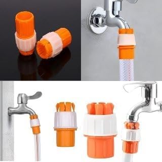 21161  Pipe Tight Connector, Universal Adapter Coupling Mesh Water Nozzle Fitting, Leak-Proof Tap Jointer for Garden, Outdoor