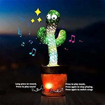 1202 Talking-Green Cactus Toy