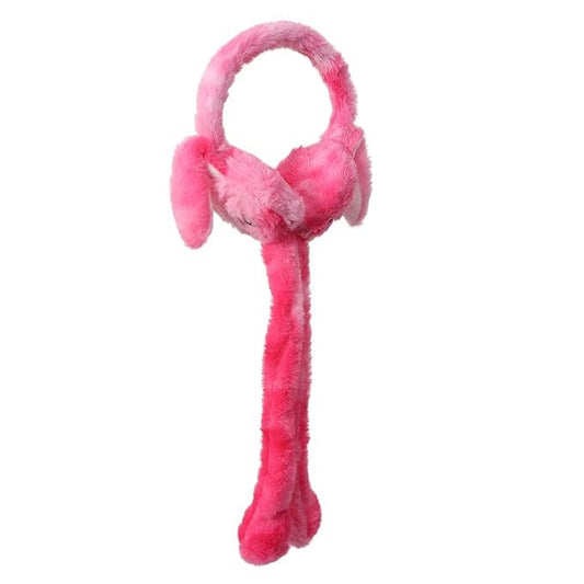 20330 Soft & Warm Winter Ear Muffs | Plush Faux Fur Ear Warmers for Long Fluffy Ears Cold Weather {Multicolor}