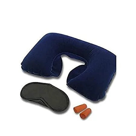 SH-50 ( 3 IN 1 )TRIP TRAVEL KIT Neck Pillow & Eye Shade