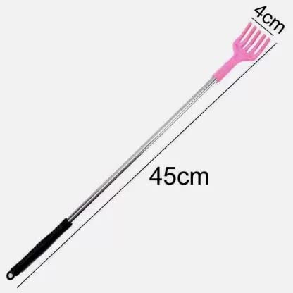 20716 tching Hand Stick Khujli Stick Back Itching Stick Long Khujali Back Scratcher Manual Massager Men, Women and Kids {Random Color}