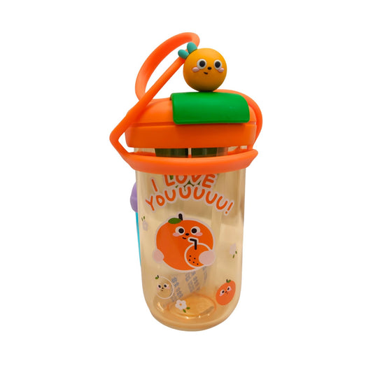 10039 Cartoon Bear Kids Drinking Bottle 450ml {Random Design}