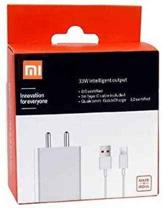 MDY-13M1 Mi 3 A Wall Charger for Mobile with Detachable Cable (White, Cable Included)