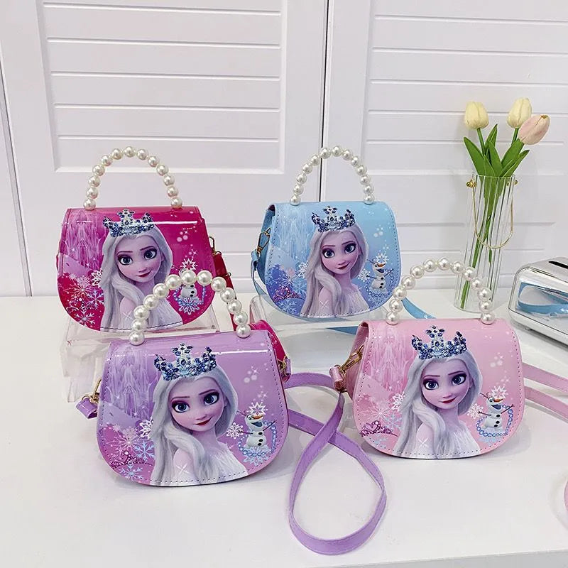 20947 Cartoon Print Kids Mini Sling Bag | Cartoon Crossbody Shoulder Bag for Girls & Boys | Lightweight Travel & Daily Use Bag {Random Design}