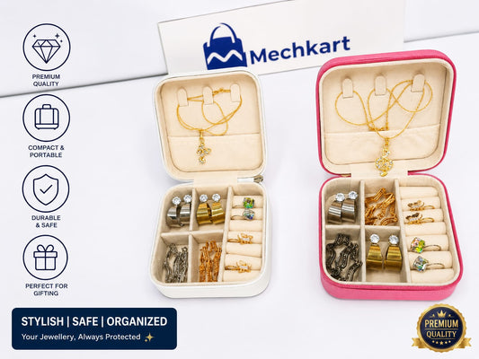 20978 Jewellery Organizer Box with 1 Pendant & 6 Pairs of Earrings (random)