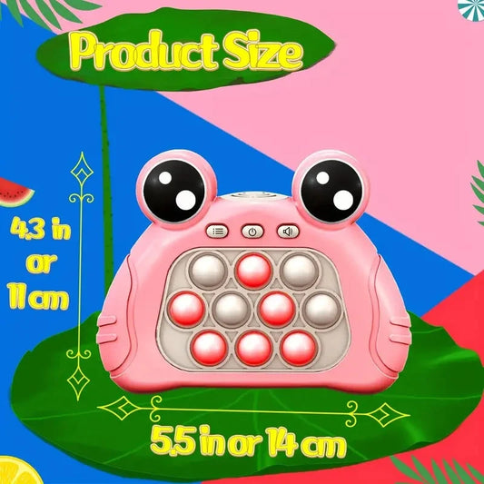 21142 Pop Fidget Toys Handheld Game for Teens Push Bubble Light up Puzzle Game Machine Best Gifts for Kids Multicolor21