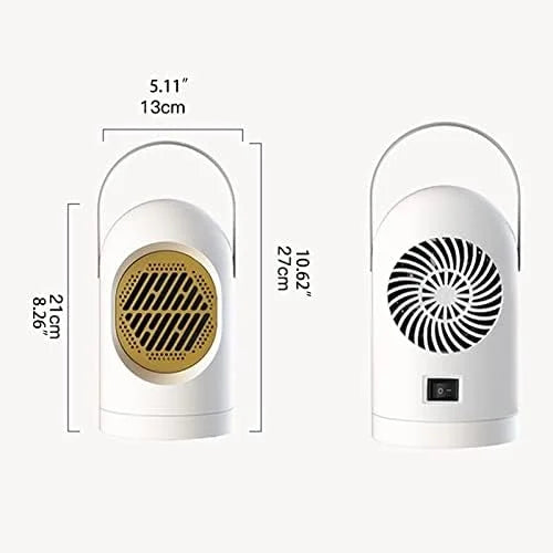 10020 Mini Fan Heater Portable Heater Desktop Heating Warm Air Fan 400w