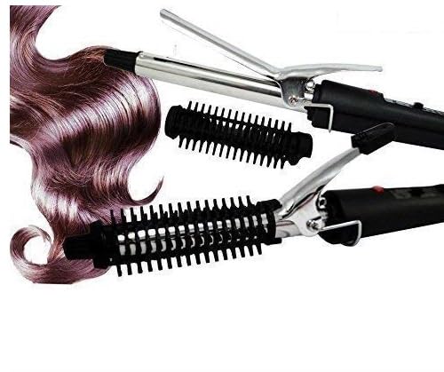 471B Electric Hair Curling Iron Hair Curler Roller with Revolutionary Automatic Curling Machine for Women (Black)