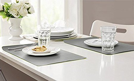 21145 EVA Anti Slip Shelf Liners for Kitchen Shelves & Fridge Mat – Food Grade, Washable Drawer Liners for Kitchen, Cabinet, Table, Refrigerator – Shelf Liner Sheet (45cm X 5 Meters Roll, Grey)