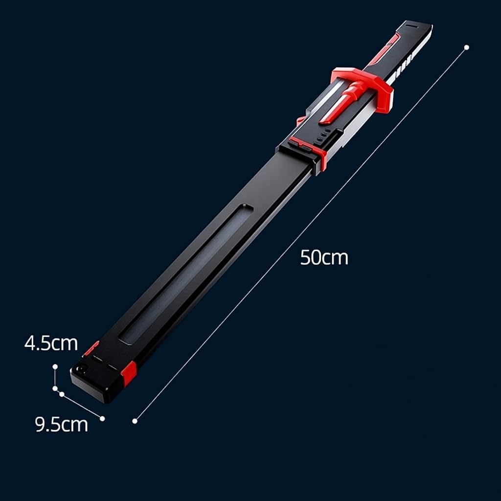 001 Sparkblade LED Talwar Sword 31.5 Inch Rechargeable Anime Cosplay Toy Sword with Spark Smoke Effect for Boys, Girls and Anime Lovers