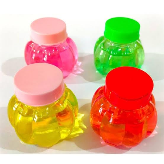 20174 {Pack of 3} Crystal Mud Slime, Colourful Glitter Jelly Putty Toy Set