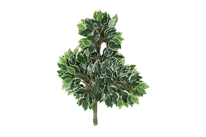 20969 (12 Sticks) Artificial Green Garland Fake Leaf Ficus Plants, Flowers Hanging for Wedding Party Home Garden Kitchen Office Outdoor Greenery Wedding Wall Decoration