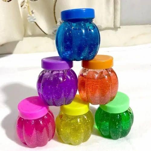 20174 {Pack of 3} Crystal Mud Slime, Colourful Glitter Jelly Putty Toy Set