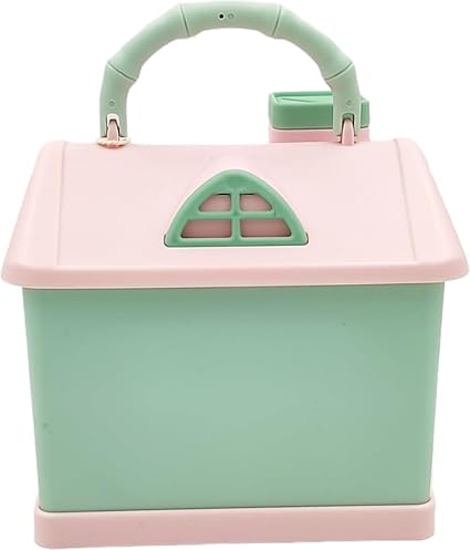 S-268  Hut Shape Password Lock Piggy Bank for Kids, Cute Coin Bank Large Piggy Banks | Money Banks Birthday for Boys Girls, Adult Coin Saving Boxes Home Decoration