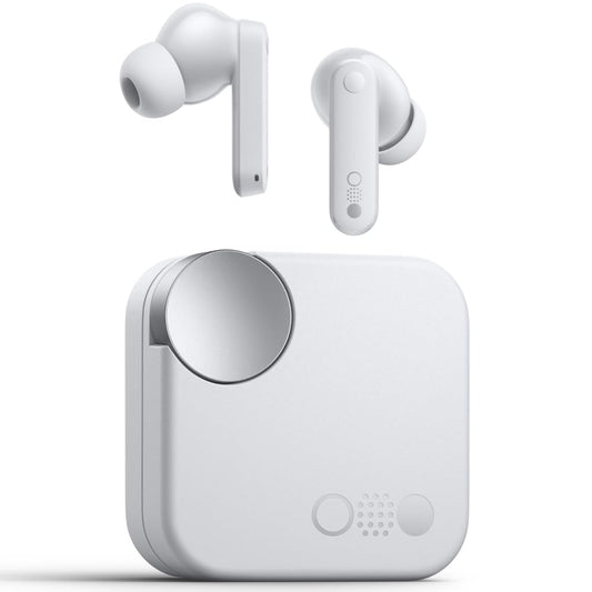 20344 Wireless headphones with 42 dB ANC, Transparency mode, Ultra Bass Technology 2.0, HD Audio from DIRAC, IP54 and connection to two devices - Light Grey
