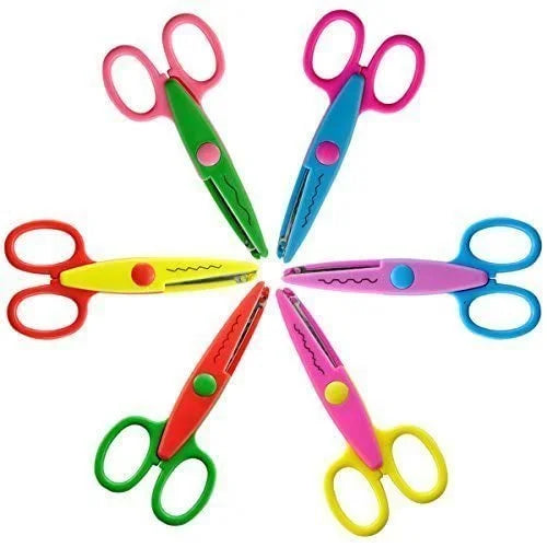 1294 ( 12 pcs ) Zig Zag Scissors