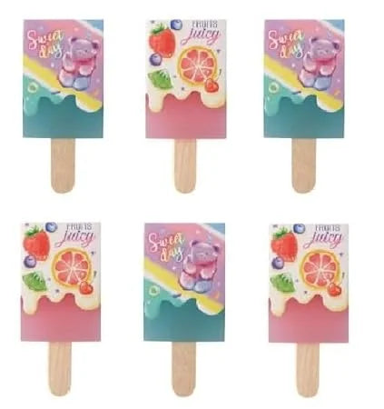 11211 Ice Cream Shaped Erasers | Non-Toxic Fun Erasers for Kids