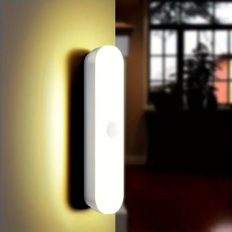 20870 Smart LED Light 1pc Magnetic Reading Light - Easy-Install, Dimmable, Rechargeable, Wireless, and Portable LED Light - Perfect for Bunk Beds, Under Cabinet, Closet, Kitchen