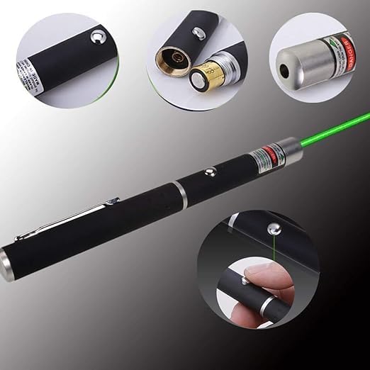 20767 Powerful high Beam Ultra Green Lazer Light for Presentation | Best Laser Light with Adjustable Cap for Extra Disco Effect & Different Projects | Long Range (2000 Meter) Lager Pointer Pen