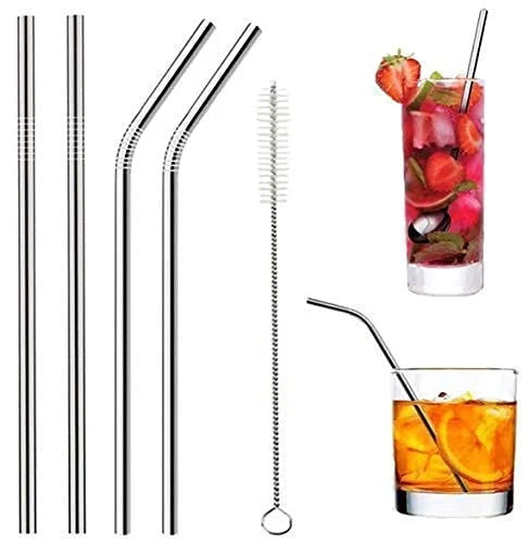 4890 Steel Straw Set