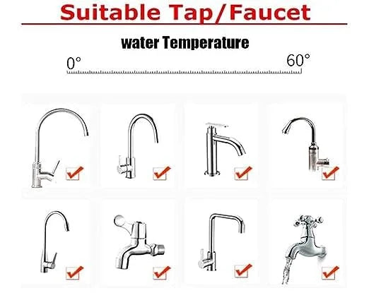 010054 Anti Splash Water Saving Movable Sink Faucet Expandable Water Tap Filter Shower Head Rotatable Nozzle Adapter Tap320