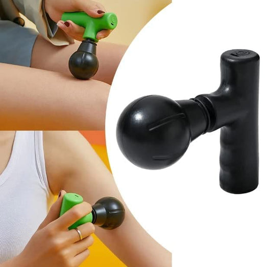 AHS-809 Mini Fascial Gun Deep Muscle Massager Mini Head and Face Massager Portable Suitable For Gym Office Pocket Muscle {Multicolour}
