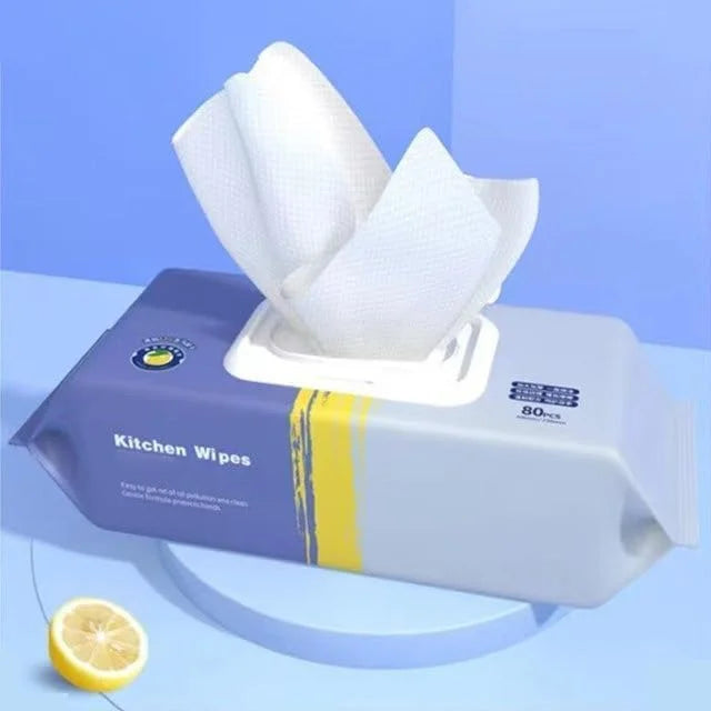 0026 – 80 pcs Kitchen Cleaning Wet Wipes