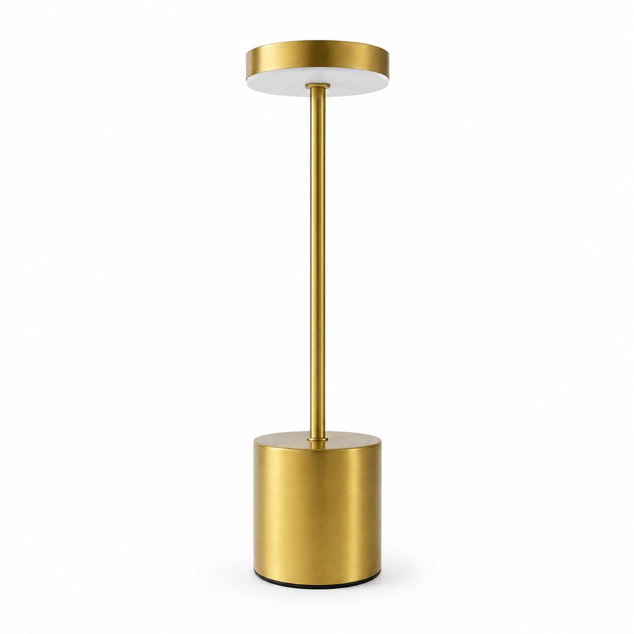 RM-AH1954 Rechargeable LED Table Lamp, Touch Control Cordless Desk Lamp with 3 Color Modes & Stepless Dimming, USB Type-C Portable Metal Bedside Lamp for Bedroom, Living Room, Restaurant, Office, Study