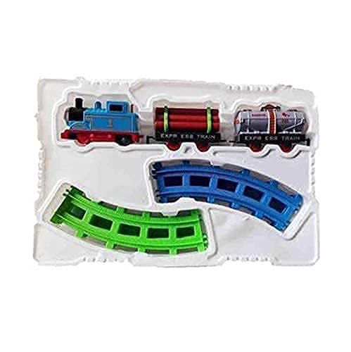 233B-2 Thomas Cartoon Train Track Colorful Toy, Battery Operate.3