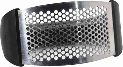 11141 Stainless Steel Annular Garlic Mud Press Household Hand-Grip Smashing Artifact with Paste