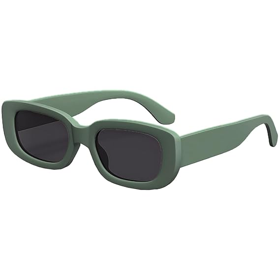 17787 Children’s Square Frame Matte Cartoon Baby Sunglasses Uv400 Anti-Ultraviolet Kids Glasses {Multicolor}