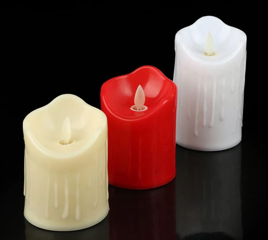 20900 Salvus APP SOLUTIONS Illuminate Every Occasion: LED Tea Light Candles - Battery Operated, Smokeless, Perfect for Home Decor, Birthdays, and Festivals (Pack of 24)