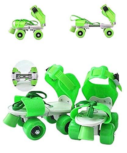 10549 Roller Shoes Roller Skates Shoes Girls Boys Wheel Shoes Kids Wheel … Scale Sports Adjustable Quad Roller Skates for Kids (Multi colour)