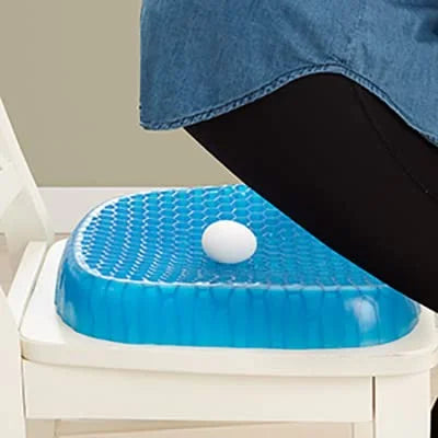 4155 Egg Sitter Seat Cushion with Non-Slip Cover