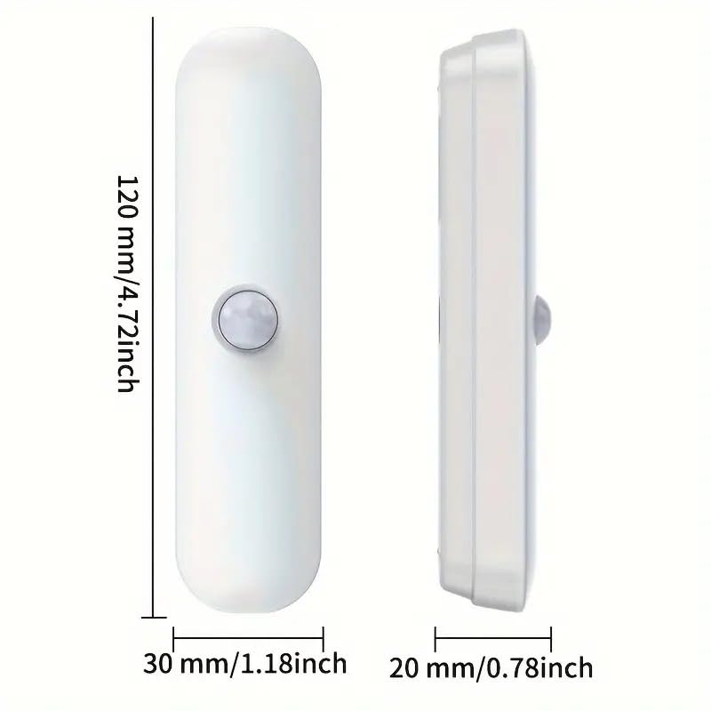 20870 Smart LED Light 1pc Magnetic Reading Light - Easy-Install, Dimmable, Rechargeable, Wireless, and Portable LED Light - Perfect for Bunk Beds, Under Cabinet, Closet, Kitchen