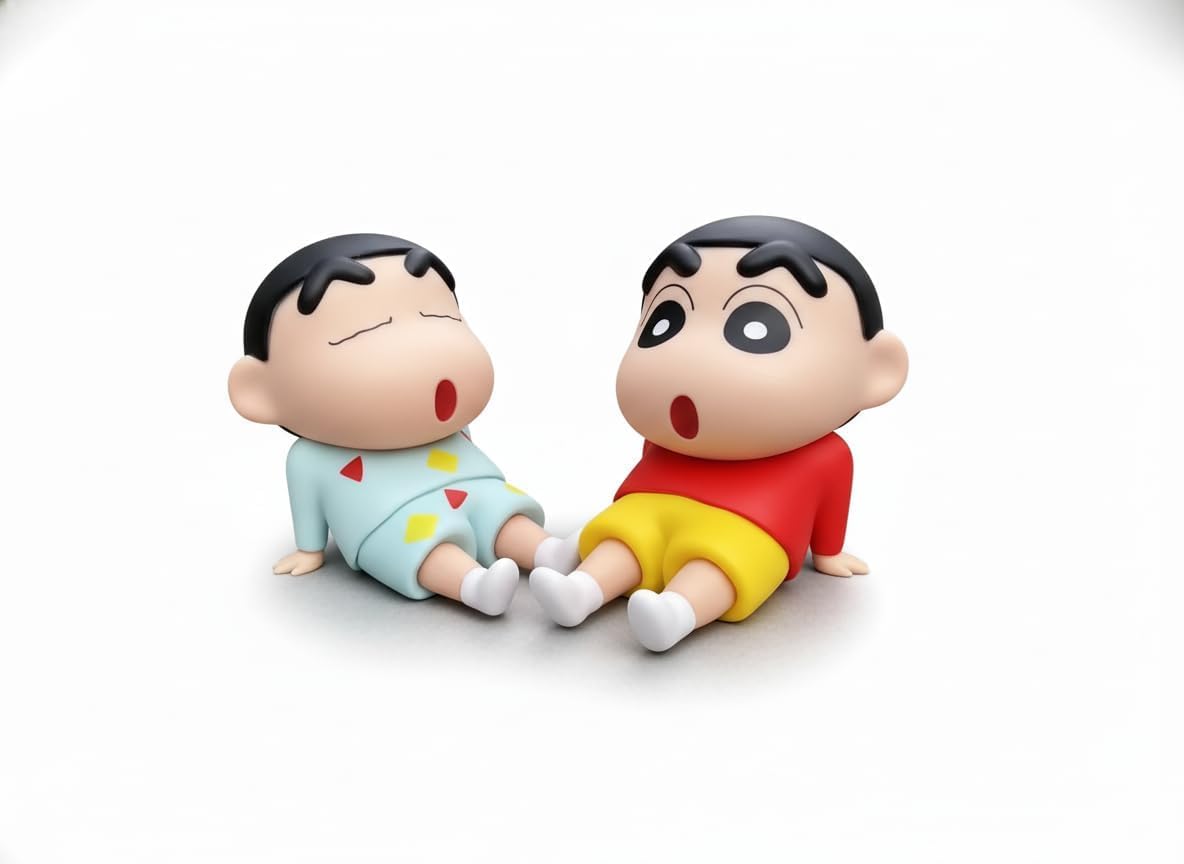LYHH-50 Shinchan Action Figure Mobile Holder for Phones and Tablets | Figurine Cartoon Character Toy for Boys & Girls | PVC Super Stable Phone Holder