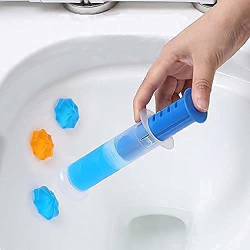 21204 Toilet Cleaning Gel for Bathroom WC, Thick Clinging Gel for Bowl Cleaning, Easy Direction Nozzle for Home and Commercial Use.(Multicolor