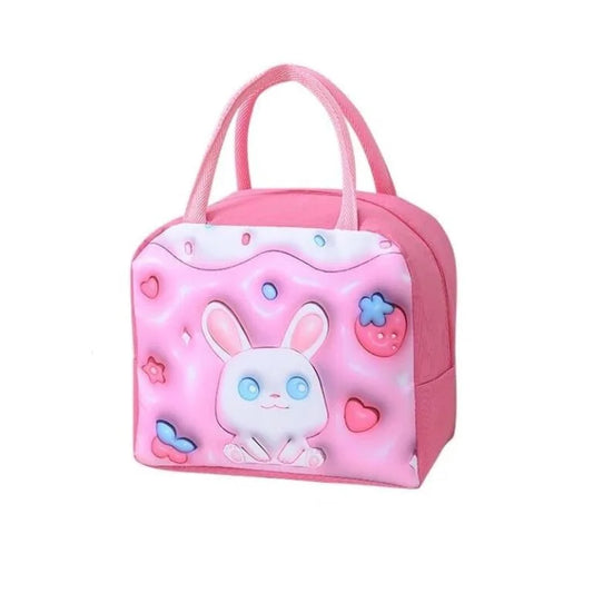 GBT-51077 3D Hot & cold leak proof lunch bags Insulated Tiffin Lunch Bags