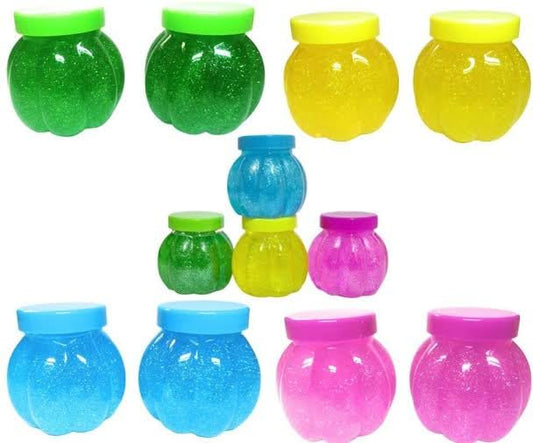 20174 {Pack of 3} Crystal Mud Slime, Colourful Glitter Jelly Putty Toy Set