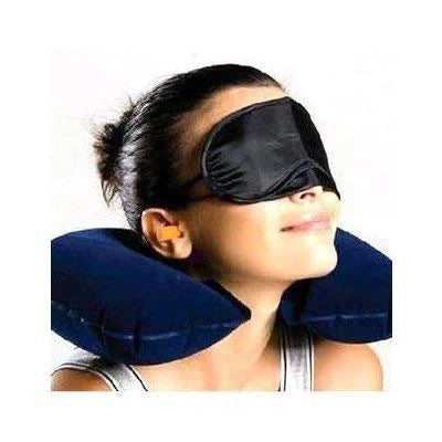 SH-50 ( 3 IN 1 )TRIP TRAVEL KIT Neck Pillow & Eye Shade