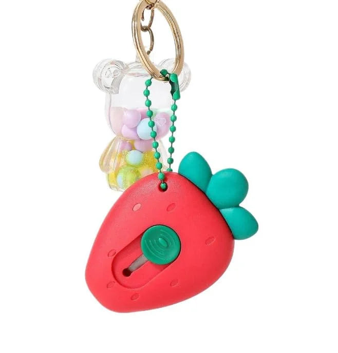 20032 {Pack of 12} Mini Strawberry Cutter Office School Stationery for Students