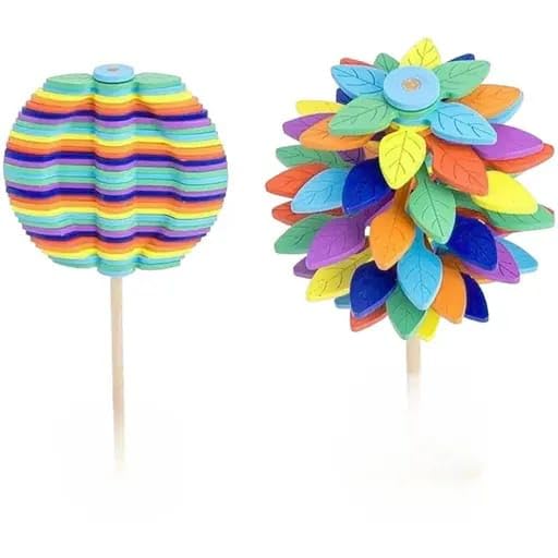 10084 Candy Flower Toy Colorful Twisting and Rotating Fidget Spinner for Kids & Adults