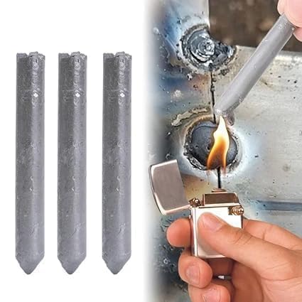 20788 (3 PCS) Low Temperature Universal Welding Rod, Metal Universal Low Temperature Easy Melt Welding Rods, Lighter Welding Rod, Easy Welding Rods For Metal Welding