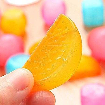 10345 Plastic Fruits Shape Reusable Ice Cubes Filled with Water (12 pcs)