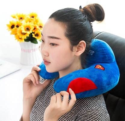 188807 Neck Travel Pillow Multipurpose {Random Design}